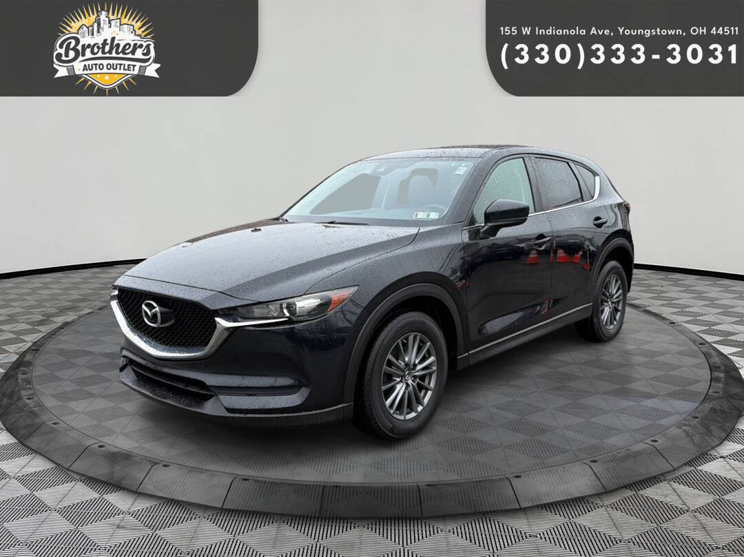 Black 2017 Mazda CX-5 Touring AWD Touring 4dr SUV 1