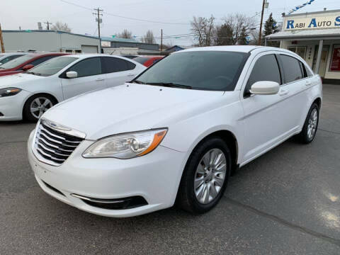 2014 Chrysler 200 for sale at RABI AUTO SALES LLC in Garden City ID