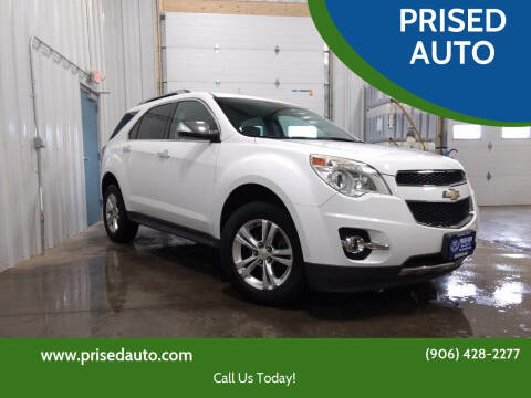 2012 Chevrolet Equinox for sale at PRISED AUTO in Gladstone MI