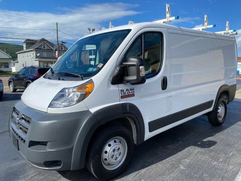 2017 RAM ProMaster Cargo for sale at C Pizzano Auto Sales in Wyoming PA