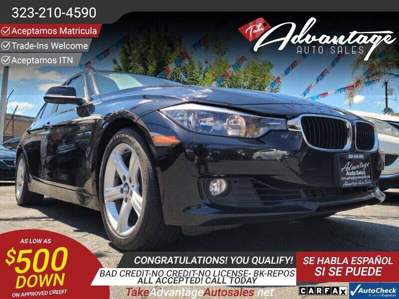 2014 BMW 3 Series for sale at ADVANTAGE AUTO SALES INC in Bell CA