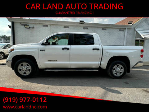 2020 Toyota Tundra for sale at CAR LAND  AUTO TRADING in Raleigh NC