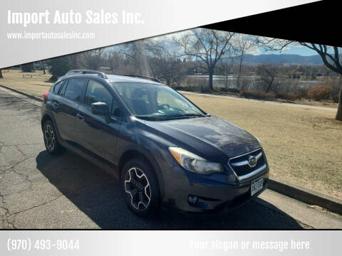 2014 Subaru XV Crosstrek for sale at Import Auto Sales Inc. in Fort Collins CO