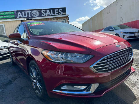 2017 Ford Fusion for sale at QUICK & EZ AUTO SALES in National City CA