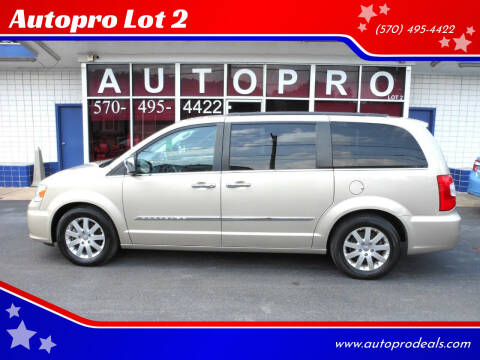 2016 Chrysler Town and Country for sale at Autopro Lot 2 in Sunbury PA