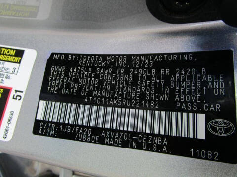 2024 Toyota Camry LE