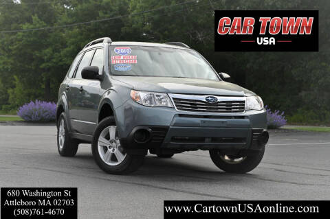 2010 Subaru Forester for sale at Car Town USA in Attleboro MA