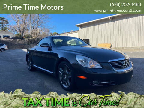 2006 Lexus SC 430 for sale at Prime Time Motors in Marietta GA