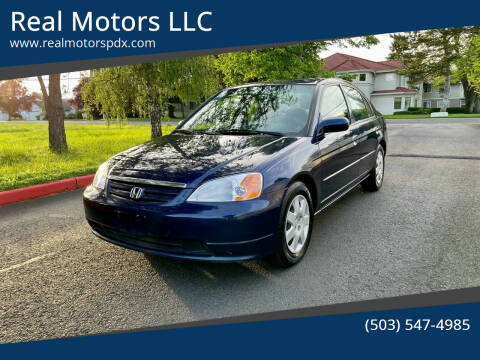 2002 Honda Civic for sale at Real Motors LLC in Portland OR
