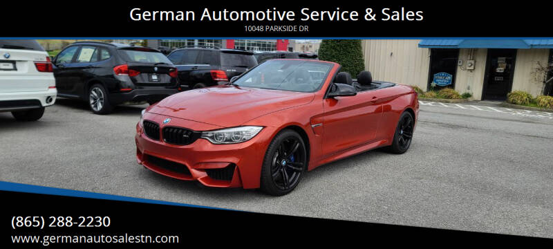 2016 BMW M4 for sale at German Automotive Service & Sales in Knoxville TN
