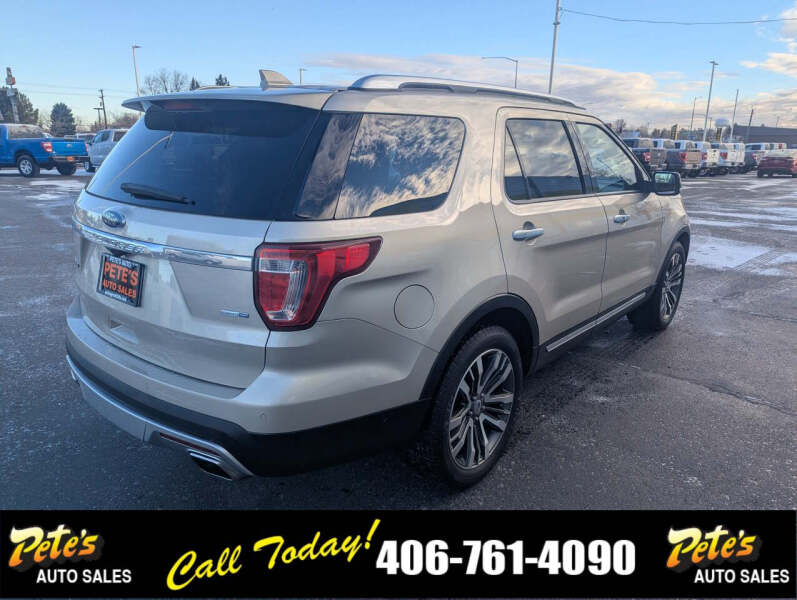 2017 Ford Explorer Platinum