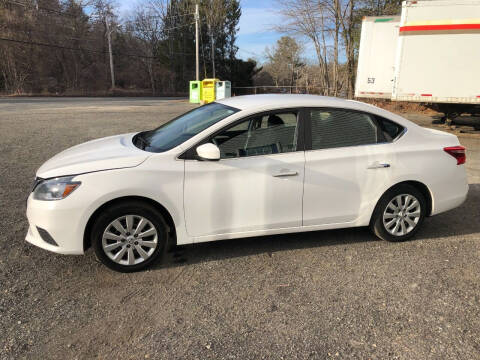 2018 Nissan Sentra for sale at Perrys Auto Sales & SVC in Northbridge MA