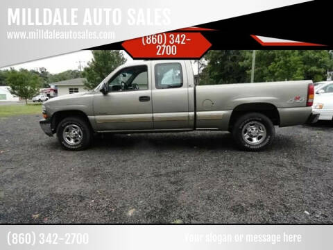 2002 Chevrolet Silverado 1500 for sale at MILLDALE AUTO SALES in Portland CT