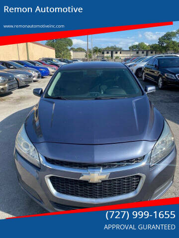 2014 Chevrolet Malibu for sale at Remon Automotive in Saint Petersburg FL