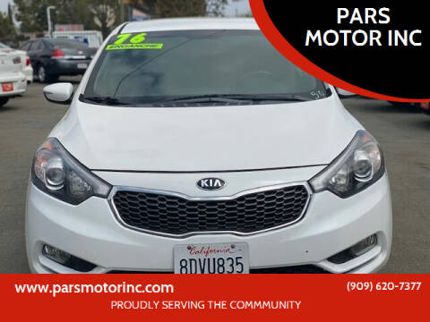 2016 Kia Forte for sale at PARS MOTOR INC in Pomona CA