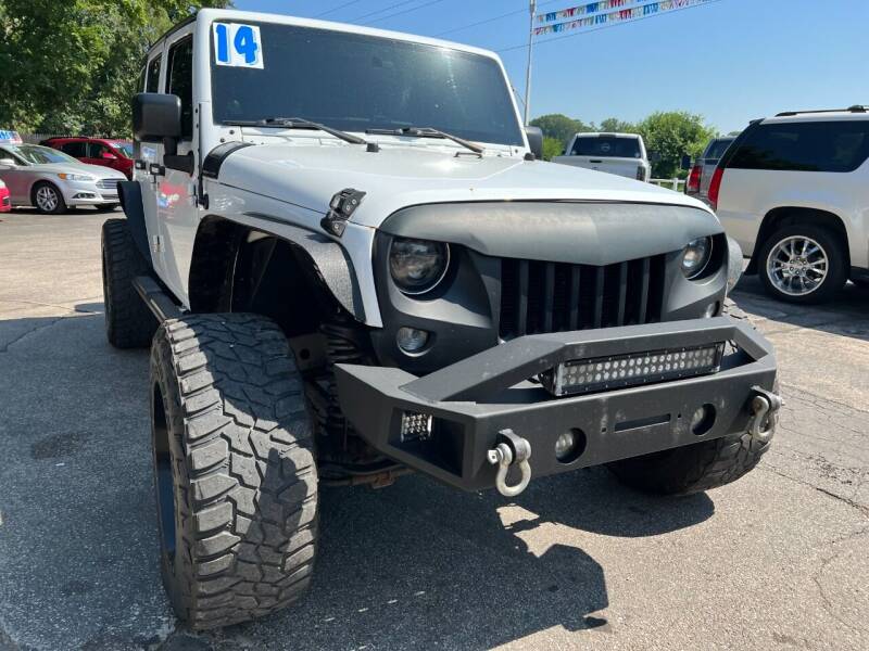 2014 Jeep Wrangler Unlimited for sale at GREAT DEALS ON WHEELS in Michigan City IN