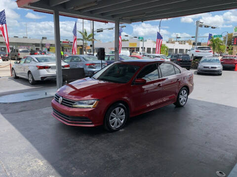 2017 Volkswagen Jetta for sale at American Auto Sales in Hialeah FL
