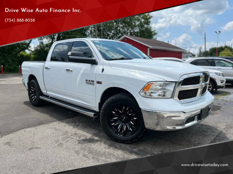 2017 RAM 1500 for sale at Drive Wise Auto Finance Inc. in Wayne MI