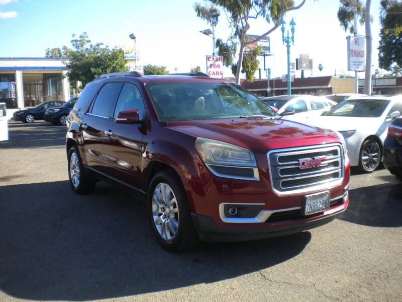 2015 GMC Acadia for sale at AUTO SELLERS INC in San Diego CA