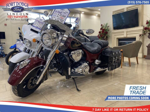 2017 Indian Chief for sale at Fort Dodge Ford Lincoln Toyota in Fort Dodge IA