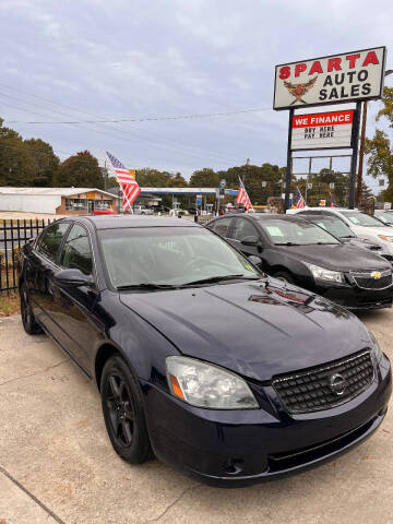 2005 Nissan Altima for sale at Sparta Auto Sales in Jonesboro GA