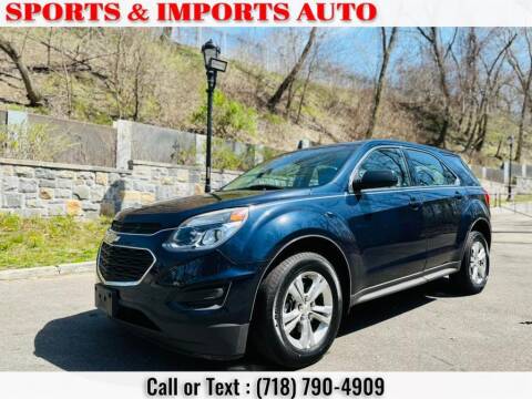 2017 Chevrolet Equinox for sale at Sports & Imports Auto Inc. in Brooklyn NY