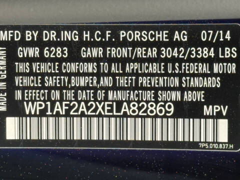 2014 Porsche Cayenne Diesel