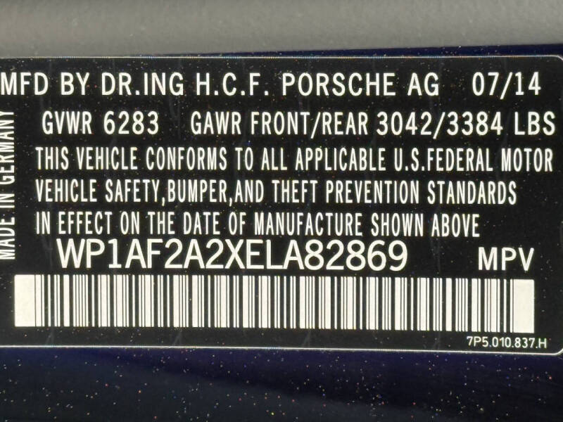 2014 Porsche Cayenne Diesel