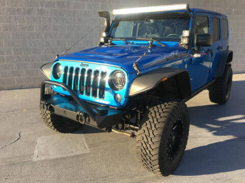 2014 Jeep Wrangler Unlimited for sale at Limitless Garage Inc. in Rockville MD