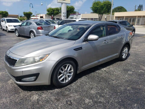 2013 Kia Optima for sale at KK Car Co Inc in Lake Worth FL