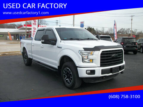 2016 Ford F-150 for sale at USED CAR FACTORY in Janesville WI