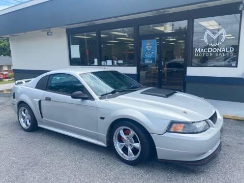 2002 Ford Mustang for sale at MacDonald Motor Sales in High Point NC