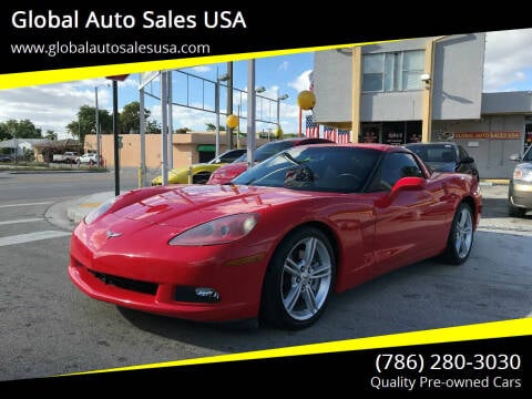 2010 Chevrolet Corvette for sale at Global Auto Sales USA in Miami FL