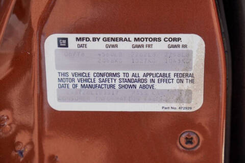 1978 Pontiac Firebird