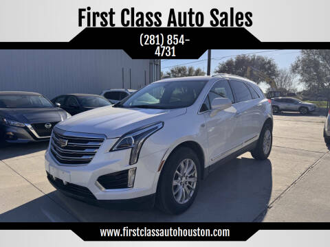 2018 Cadillac XT5 for sale at First Class Auto Sales in Sugar Land TX