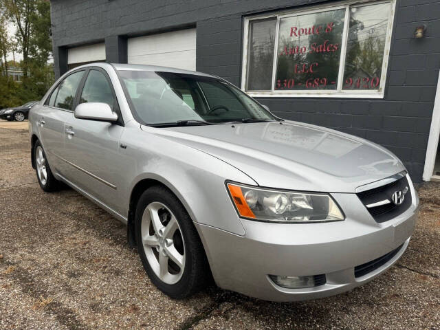 2007 Hyundai SONATA for sale at ROUTE 8 AUTO SALES LLC in Peninsula, OH