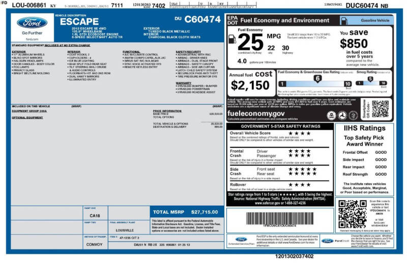 2013 Ford Escape SE