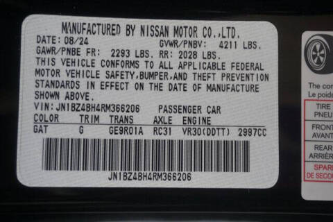 2024 Nissan Z Performance