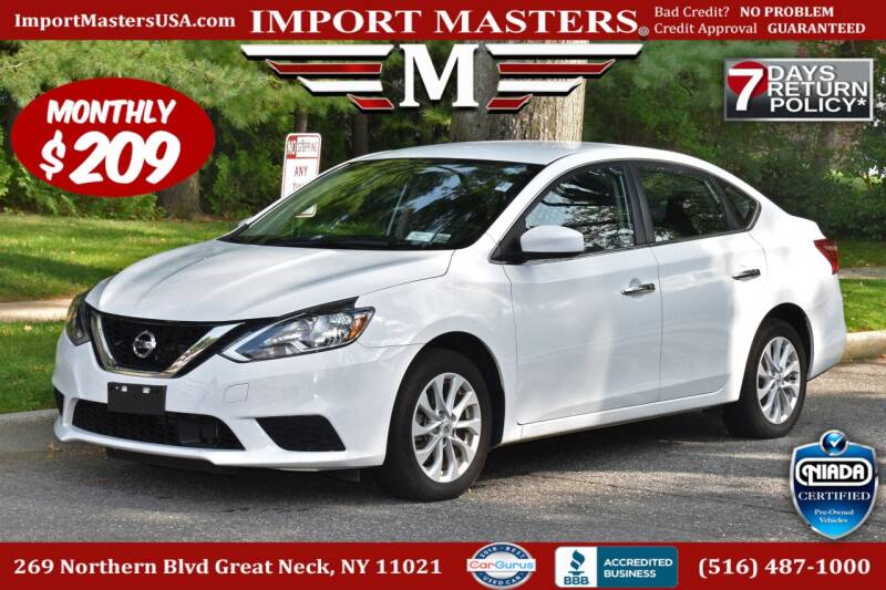 2019 Nissan Sentra for sale at Import Masters in Great Neck NY
