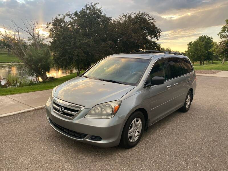 2007 Honda Odyssey for sale at QUEST MOTORS in Englewood CO