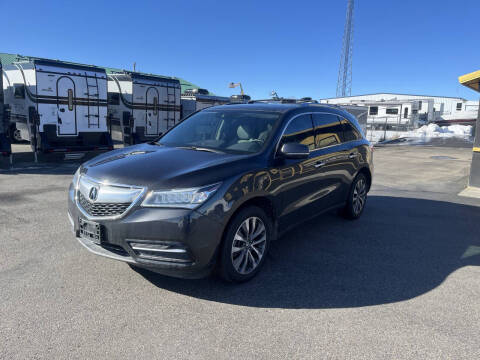 2016 Acura MDX for sale at BELOW BOOK AUTO SALES in Idaho Falls ID
