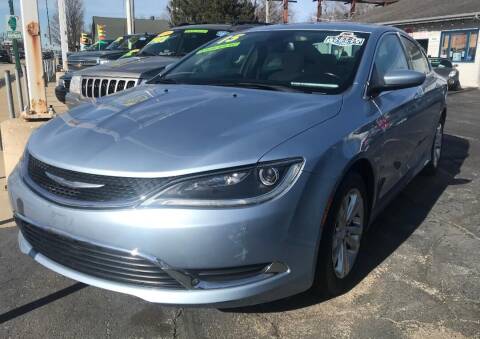 2015 Chrysler 200 for sale at Advantage Auto Sales & Imports Inc in Loves Park IL