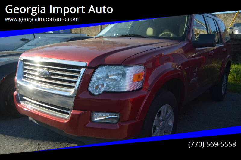 2008 Ford Explorer for sale at Georgia Import Auto in Alpharetta GA