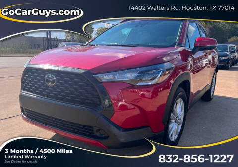 2022 Toyota Corolla Cross for sale at Gocarguys.com in Houston TX