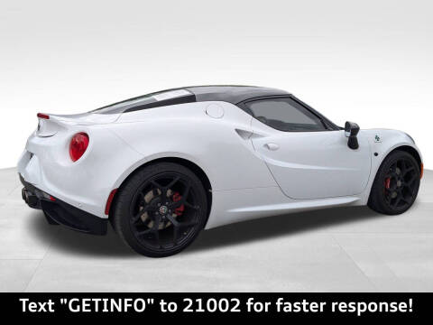 2018 Alfa Romeo 4C