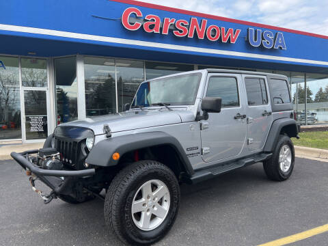 2014 Jeep Wrangler Unlimited for sale at CarsNowUsa LLc in Monroe MI