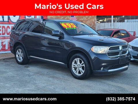 2012 Dodge Durango for sale at Mario's Used Cars - South Houston Location in South Houston TX