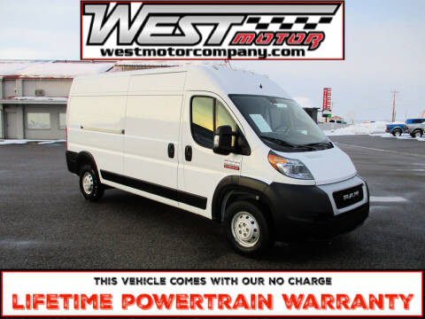 2021 RAM ProMaster for sale at West Motor Company in Preston ID
