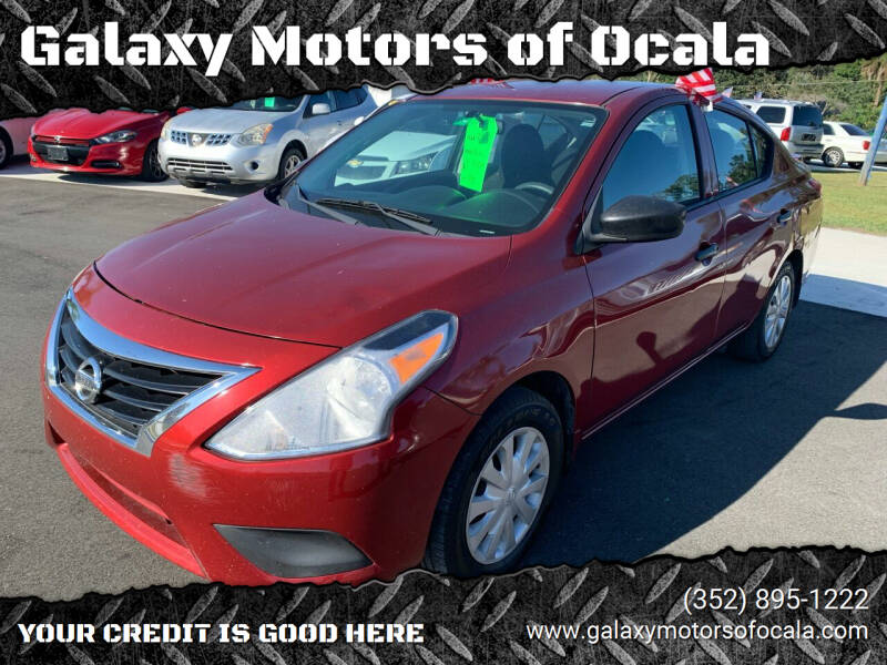 2017 Nissan Versa for sale at Galaxy Motors of Ocala in Ocala FL