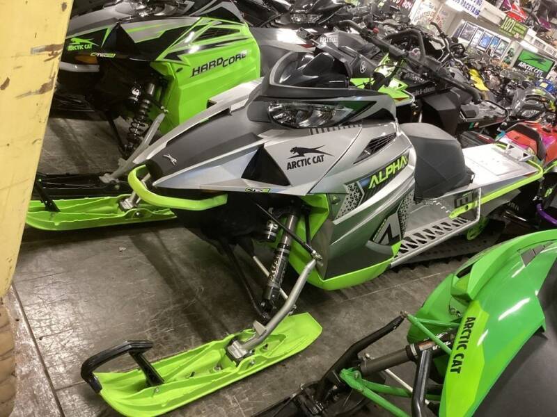 2020 Arctic Cat M Mountain Cat Alpha One 165/3 for sale at Road Track and Trail in Big Bend WI